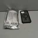 Magnetic Case for iPhone 12/12 Pro 6.1 Inch Compatible with MagSafe, Translucent Matte Back Cover Slim Shockproof (Black)