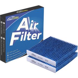 2-PACK HEPA Cabin Air Filter Fits for ENCLAVE (08-17), TRAVERSE(09-17), ACADIA(07-16), ACADIA LIMITED(2017), OUTLOOK(07-10) Activated Carbon Cabin Filter Replacement CF11663 Car Accessories