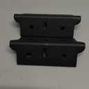 Edsal CPOUT-BLK-4 Muscle Rack Post Coupling Outer Black (4 Pack), 3" Height, 1.5" Width, 1.5" Length (Pack of 4)