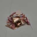 32Ft Rose Gold Party Decorations Dusty Blush Pink Pennant Banner Fabric Triangle Flag Bunting Garland Streamers for Wedding Birthday Anniversary Baby Bridal Shower Home Outdoor Garden Decorations