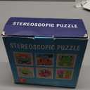 Bekayshad Wooden Puzzles Toddler Toys Gifts for 1 2 3 Year Old Boys Girls, Animal Jigsaw Puzzles Montessori Toys, Learning Educational Christmas Birthday Gifts for Girls Boys Ages 1-3 (6pcs)