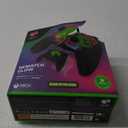 PDP Gaming REMATCH GLOW Enhanced Wired Controller: Licensed Xbox Series X|S Gamepad, Xbox One, Windows PC, Mappable Back Buttons, Audio Control, Customizable Companion App: Space Dust Glow in the Dark