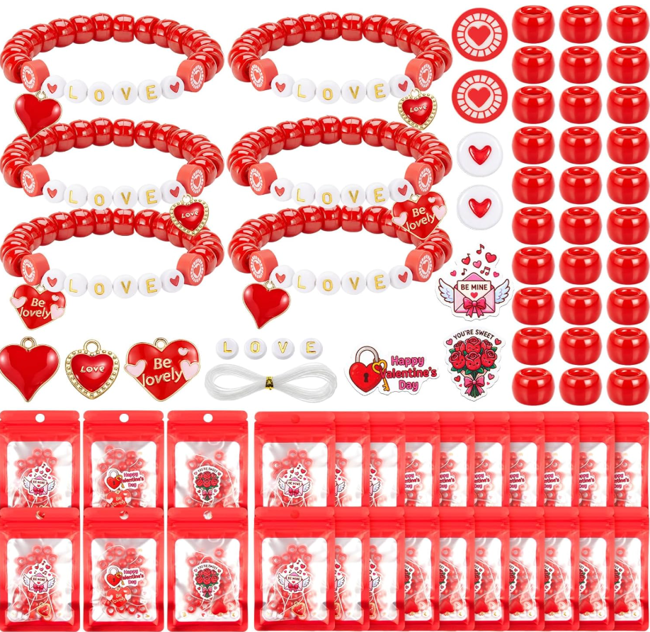 Batlyeer 774 Pcs Valentine's Day Birthday Gifts (Red)