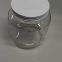 Half Gallon Glass Large Mason Jar Wide Mouth with Airtight Metal Lid - 1/2 Gallon (64oz) Capacity - Pickling, Storing and Canning- BPA-Free Dishwasher Safe- By Kitchentoolz - Made in USA