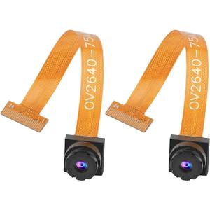 Aideepen 2pcs OV2640 Camera Module 68 Lens for ESP32 CAM Module 2 Megapixel Sensor Support ESP-32CAM STM32F4 F7 for ESP32 MCU Camera