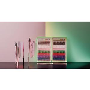DIY Cluster Eye Lash Kit with Lash Bond and Seal, 30D and 40D, Assorted Lengths 10mm-16mm, Multicolor,, CURL