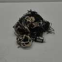 Halloween Spider Webs Decorations Outdoor Lights, 19.7*14.8FT Giant Spider Web with 250LED Purple Lights, Halloween Light up Triangular Black Spider Web with 8 Modes&Spider for Yard Home Parties Decor