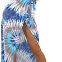 Vivicastle Women's Sexy Long Sleeve Tulip Wrap Slit Front Full Long Maxi Dress