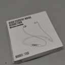 Bluetooth 6.0 Earplug Headphones with 40H Playtime & OSHA Compliant 29dB Noise Reduction Hearing Protection, Rechargeable Wireless Neckband Earbuds w/Mic, IPX6 Waterproof for Construction, Workshop