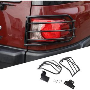 Car Headlight Guard, car Turn Signal Guard, Alloy Turn Signal Headlight lampshade Protector for Toyota Cruiser FJ 2007-2021 (Taillight Protective net Cover)