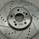 Front Set PowerStop AR85195XPR AR85108XPR Performance Drilled Slotted