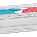 Enday Pencil Box Grey, Storage Organizer Utility Box, Multipurpose Long Ruler Length School Office Supplies Plastic Pencil Case for Kids & Adults