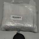 PATIKIL 2.4 Inch Swivel Casters, 8 Pack Nylon 360 Degree Threaded Swivel Stem Wheels Wire Shelving for Furniture Replacement, Black