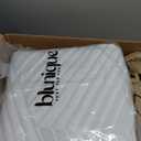 Electric Heated Mattress Pad Queen Size Dual Control Bed Warmer, Deep Pocket, Side Storage Pouch for Controller, Machine Washable, 3D Air Layer Fabric, 60"x80", Grey (Gray)