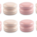 2 Pack 10Gram Lip Balm Containers, 8pcs Round Metal Salve Tins with Lids, Mini Candle Jars, Small Sample Containers for Balms, Salves, Cosmetic, Nail Polish, DIY Items