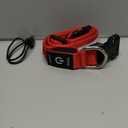 Super Bright LED Dog Collar - Fully Waterproof & Adjustable Glow Collar - USB-C Rechargeable for Night Walking, Safety - Flashing Lighted Collar for Dogs(Red,Large)