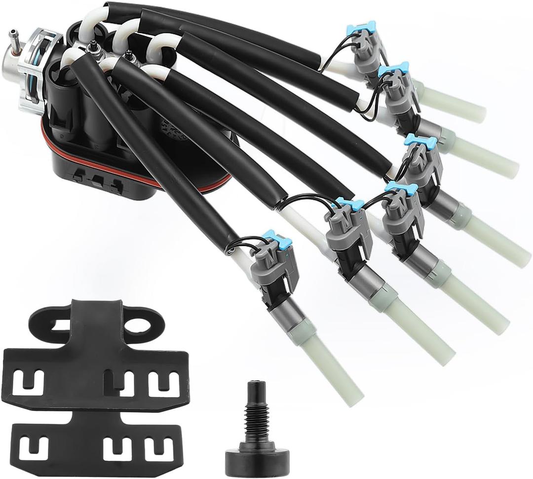 FJ503 Fuel Spider Injector Assembly Fit For Chevy 1996-2006 4.3L V6 Pickups Suburban Express Silverado Replaces # FJ10565 217-3028 833-22102-6 12568332 19210688