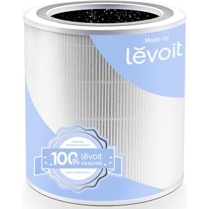 Levoit Core 400S-P Air Purifier Genuine Replacement Filter, AHAM VERIFIDE, Supports HEPA Sleep Mode, High-Efficiency Activated Carbon, Removes Smoke, Odors, Allergens, Core 400S-RF, 1 Pack