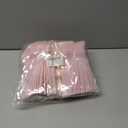 CENLBJ 150 Pcs Pink Paper Plates and Napkins and Forks,50 Guest Disposable Party Supplies Include Plates Napkins Plastic Forks for Baby Shower,Birthday,Bridal,Wedding