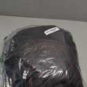 Car Seat Cover,Breathable and Waterproof Leather Seat Covers,Luxury PU Universal Fit Automotive Airbag Compatible for Cars Sedans SUV and Trucks(2 Pieces,Front Seat,Black+Redline,N1)