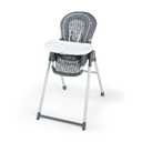 Ingenuity Proper Positioner Deluxe High Chair - 7-in-1 Convertible Baby Seat, Removable Rocking Infant Seat, Unisex, for Ages 0-36 Months (Parker)