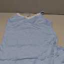 Ekouaer Women's Sexy Nightgown with Robes Set 2 Piece Lace Full Length Knit Soft Nightwear Lightweight Bathrobes S-XXL (Medium, Floral Mix Blue)