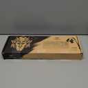 AULA F2088 Typewriter Style Mechanical Gaming Keyboard Wired,Blue Switches,Rainbow LED Backlit,Removable Wrist Rest,Media Control Knob,Retro Punk Round Keycaps,USB Wired Computer Keyboard