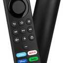 Replacement Voice Remote Control for All Fire-Series, TV Cube(1st/2nd/3rd Gen), Fit for Stick 4K Max/4K (1st/2nd Gen), Stick (2nd/3rd Gen)/Lite/HD, for All TCL-Insignia-Pioneer Series