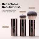 Professional Makeup Brushes BS-MALL with Travel Case, Premium Synthetic Foundation Brushes, Concealer Blush Eyeshadow Brush Kit, Labeled for Beginners & Pro, Ideal for Daily Makeup & Gift