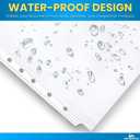 1InTheOffice Heavyweight Sheet Protectors 8.5 x 11, Plastic Sleeves for 3 Ring Binder, Clear, Top Load, 100 Pack