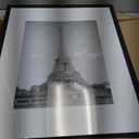 upsimples 16x20 Picture Frame, Display Pictures 11x14 with Mat or 16 x 20 Without, Wall Hanging Poster Frame, Black, 1 Pack