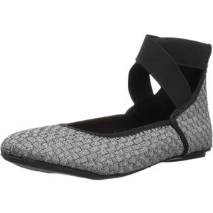 Bernie Mev Girl's Monica K Ballet Flat (1 Little Kid, Pewter)
