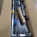 Foldable Foam Cutter Machine, 260W Air Cooled Hot Wire Cutting Tool with 10 Wires, Scaffolding Mount, Carring Bag, Ideal for PE, EPS, XPS, EVA, EPE, PU, KT Board Foam Insulation