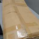 Shintenchi Bookshelf, Industrial Bookshelves and Bookcases with Doors Floor Standing 6 Shelf Display Storage Shelves 70.6 inches Tall Bookcase for Home Office, Living Room (White)