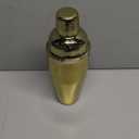 Cocktail Shaker 24oz Martini Shaker Bar Drink Shaker Bar tools with Built-In Strainer for Bartender, Professional 18/8 Stainless Steel Margarita Mixer for Mixed Drinks (Gold) (1pcs)