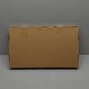 Clear Sturdy Acrylic Serving Tray with Handles 12x20x2H Inches -Spill Proof- Decorative Trays Countertop Organizer for Ottoman Coffee Table Nightstand, sidetable, Breakfast, Tea, Food