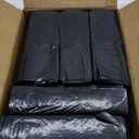 45 Gallon Garbage Trash Bag 40X46" 1.5 Mil Black 100 Count Can Liner Bulk 40 Gallon 41 Gallon 42 Gallon 43 Gallon 44 Gallon Made in USA