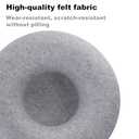 Large Cat Tunnel Bed for Indoor Cats with 3 Toys, Scratch Resistant Donut Cat Bed, Up to 30 Lbs (L 24x24x11, Light Grey)