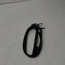 73" Cowboy Costume Whip, Faux Leather Halloween Prop for Cosplay,Western Theme Parties and Role Play for Adults & Kids (Black)