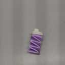 Silicone Collapsible Water Bottles,Lightweight Reusable Leakproof For Traveling Camping Hiking Cycling Sports Outdoor,Foldable Portable Travel Water Bottle 600ML Purple 1Pack.