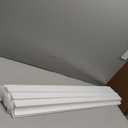 8 Pcs 47.24(Total 31.5 Ft) Ceiling Crown Molding with LED Duct Kit for Seamless Ambient Accent Lighting Waterproof Channel for Easy LED Trim Moulding Strip Installation