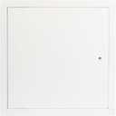 Nova 8000 Fire-Rated Access Door, 2-Hr Wall/1-Hr Ceiling, Flush Steel Panel, Insulated, UV & Salt Spray Rated, Interior Latch, Commercial Grade, Made in USA