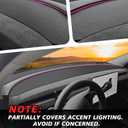 BestEvMod Dashboard Cover Mat Compatible with 2026 2025 Refreshed Tesla Model Y Juniper Accessories No Glare Dashboard Pad Dash Mat Sunshade Anti-Glare and Sun Protection Custom Fit