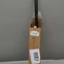 TEECK Shower Curtain Rod, 32-68 inch Adjustable Spring Tension Curtain Rod, Never Rust Anti-Slip Shower Curtain Rod for Bathroom, No Drilling, Never Collapse, Easy to Use, Black