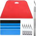 tiptopcarbon Wallpaper Kit Wallpaper Smoothing Tool Wallpaper Tools for Peel and Stick on Contact Paper Hanging Vinyl Backsplash Window Film (01 Basic Kit)
