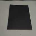 LayFlat Sketchbook - 8.27 x 11 Inches - Black Blank Note Book, 64 Sheets, Thick 100gsm Paper, for Drawing, Sketching, and journaling (Large)