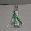 2Pack Tension Curtain Rod 26-39 inch Spring Tension Rod Silver Adjustable Spring Rod Extendable Tension Rod for Kitchen, Bathroom, Window, Bookshelf, Closet