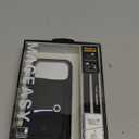 MAGEASY Designed for Phone 17 Pro Wallet Case with Crossbody Strap - Compatible with MagSafe Detachable Coin Purse & Card Slot, Leather Crossbody Lanyard, 16ft Drop Protection | Pouch M (Black)