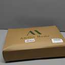 Amlie Home Cooling Comforter Queen Size, Dual-Sided Lightweight Cooling Blanket for Hot Sleepers, Q-Max 0.43 Breathable Cooling Quilt for Night Sweats, 90" x 90", Heather Ice Blue