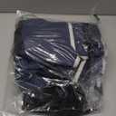 Cleaning Caddy Bag,Large Cleaning Supplies Organizer with Handle for Housekeepers, Blue